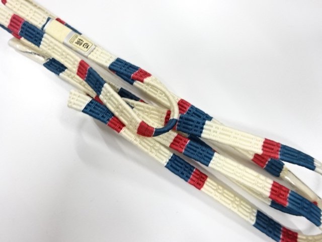 未使用品　正絹　手組帯締め